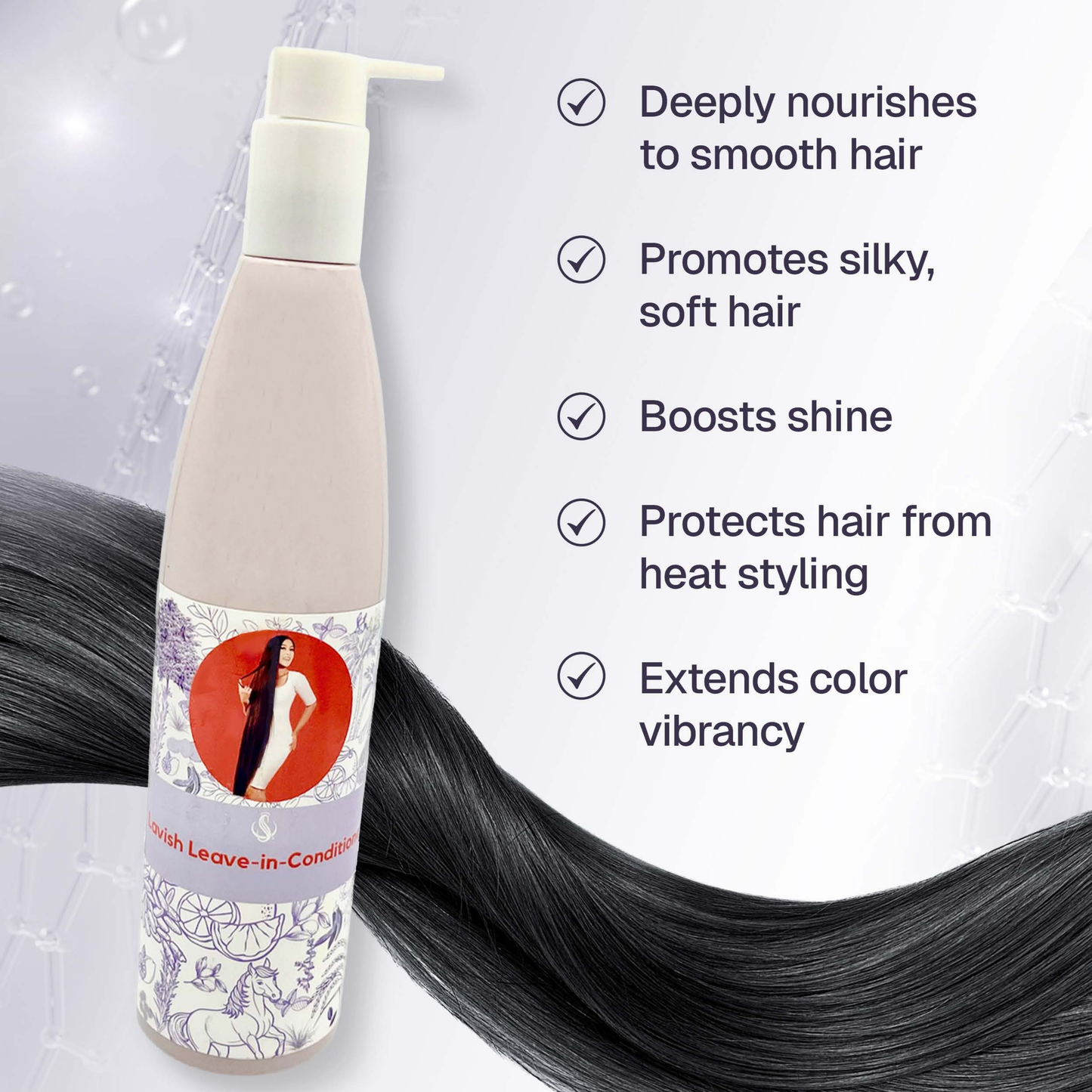 Lavish Leave-In Conditioner – 17oz